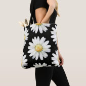 Gelbe Punktierte Gänseblümchen Tasche (Von Nahem)