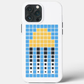 Gelbe Qualle (Emoji Art) Case-Mate iPhone Hülle (Rückseite)