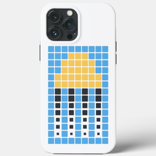 Gelbe Qualle (Emoji Art) Case-Mate iPhone Hülle (Rückseite)
