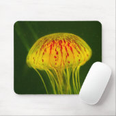 Gelbe Qualle Mousepad (Mit Mouse)