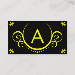 Gelbe Raffinessen Visitenkarte