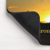 Gelbe Rasenmäuse-Pad Mousepad (Ecke)