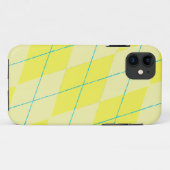 Gelbe Raute Case-Mate iPhone Hülle (Rückseite (Horizontal))