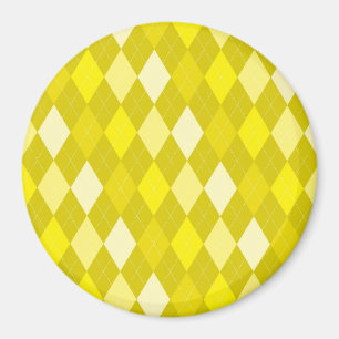 Gelbe Raute Magnet