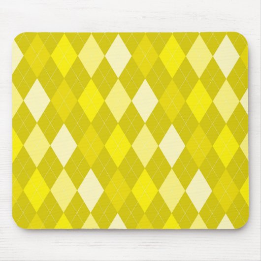 Gelbe Raute Mousepad (Vorne)
