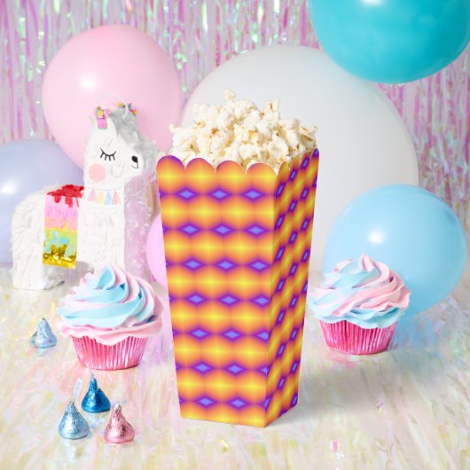 Gelbe Rautenblase Geschenkschachtel (Party)