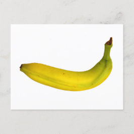 Gelbe reifen Banane aus Costa Rica Foto Postkarte