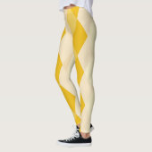 Gelbe Rhombus Leggings (Links)