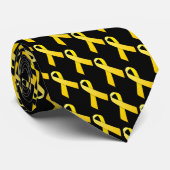 Gelbe Ribbons Krawatte (Gerollt)