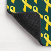 Gelbe Ribbons Mousepad (Ecke)