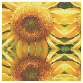 Gelbe Riesenmuschelblume Stoff (Nahaufnahme)