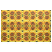Gelbe Riesenmuschelblume Stoff (Fat Quarter (45,7 x 55,9 cm))