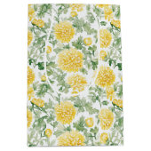 Gelbe Ringelblumen Hochzeitsdusche Mittlere Geschenktüte (Vorderseite)