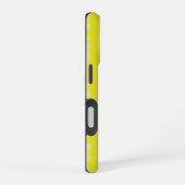 Gelbe Rosa Artdeco Regenbogen Streifen iPhone 16 Hülle (Rechte Seite)