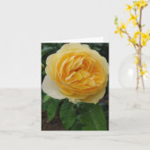 Gelbe Rosa-Blume Karte (Gelbe Blume)