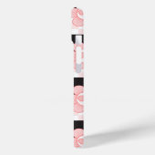 Gelbe rosa Daisy Case-Mate iPhone Hülle (Rückseite / Links)