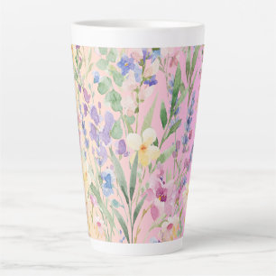 Gelbe Rosa Farbige Blumen Milchtasse