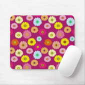 Gelbe Rosa Grüne Daisy-Blume Mousepad (Mit Mouse)
