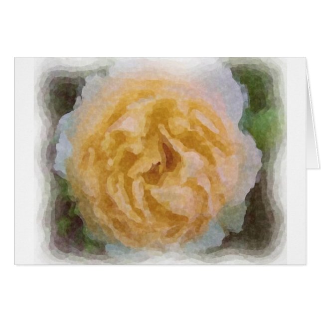 Gelbe Rose (Vorderseite (Horizontal))