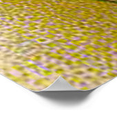 Gelbe Rose Antike Vintage Druckkunst Poster (Ecke)