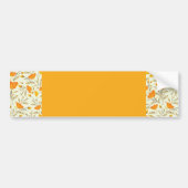 Gelbe Rose Autoaufkleber (Vorne)