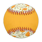 Gelbe Rose Baseball (Rückseite)