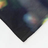 Gelbe Rose Blume Abstrakt Personalisiert Fleecedecke (Ecke)