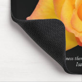 Gelbe Rose-Blume der Feldmousepad Mousepad (Ecke)