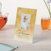 Gelbe Rose Blume Petals Beerdigung Gedenkstätte Sockelschild (In SItu)