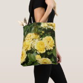 Gelbe Rose Blume Tasche (Von Nahem)