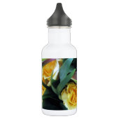 Gelbe Rose Buds Edelstahlflasche (Links)