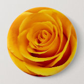 Gelbe Rose Button (Vorderseite)