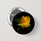 Gelbe Rose Button (Vorne & Hinten)