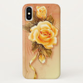 Gelbe Rose Case Mate Selten Es iPhone X Fall (Rückseite)