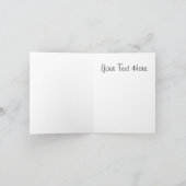 Gelbe Rose der Freundschaft Karte (Innenseite)