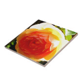 Gelbe Rose Fliese (Seite)