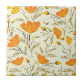 Gelbe Rose Fliese (Vorderseite)