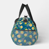 Gelbe Rose Florale Botanik Duffle Bag (Rechts)