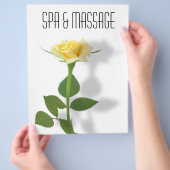 Gelbe Rose Flyer (Hand)