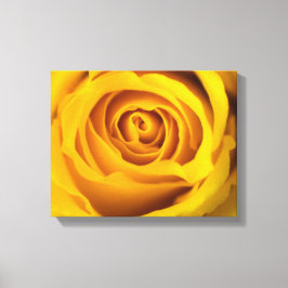 Gelbe Rose Foto Canvas Print Leinwanddruck