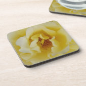 Gelbe Rose Getränkeuntersetzer (Linke Seite)