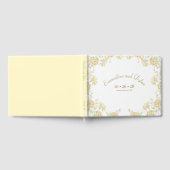 Gelbe Rose Hochzeit Gästebuch (Voll)