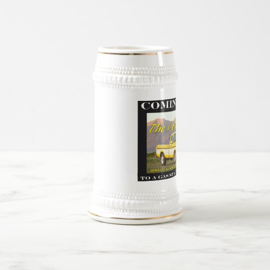 Gelbe Rose II (linkshändig) Bierglas (Mittel)