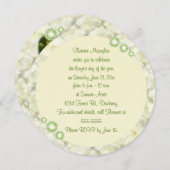 Gelbe Rose in Brambles Sommersonne Litha Einladung (Vorne/Hinten)