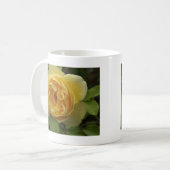 Gelbe Rose Kaffeetasse (Vorderseite Links)