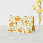 Gelbe Rose Karte (Gelbe Blume)