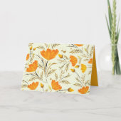 Gelbe Rose Karte (Vorderseite)