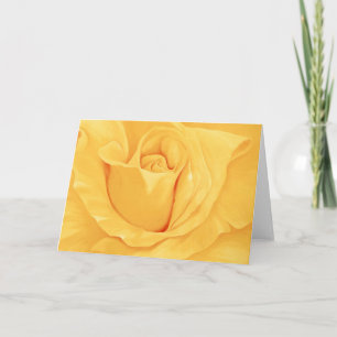Gelbe Rose Karte