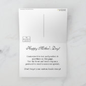 Gelbe Rose Karte (Innenseite)