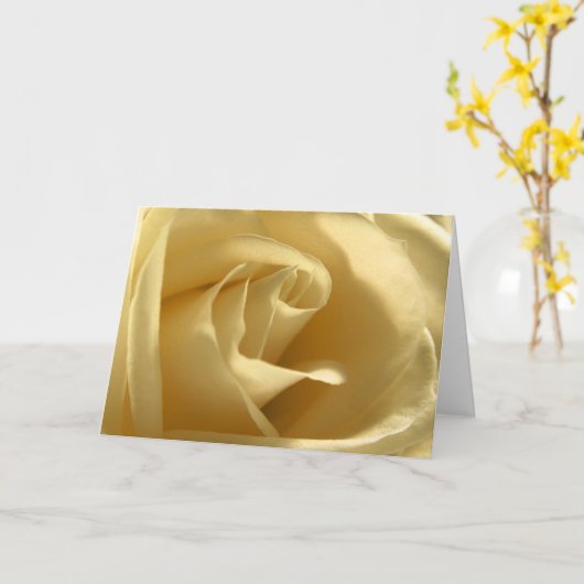Gelbe Rose Karte (Gelbe Blume)